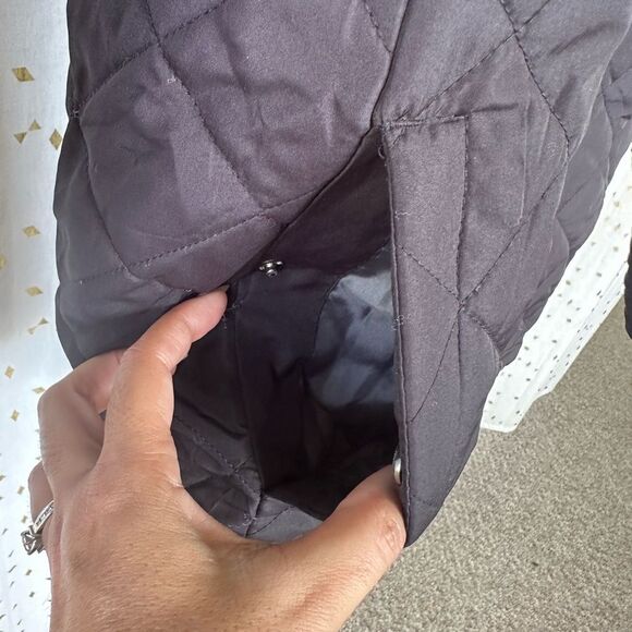 Hawke & Co. Men’s Diamond Quilted Puffer Zip Up Wind Water Resistant Jacket S - Picture 7 of 13